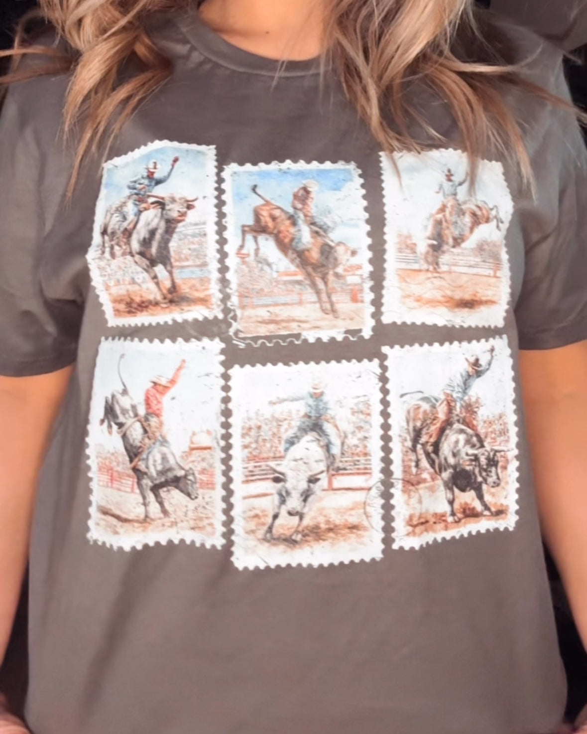 Bucking Bull Stamps