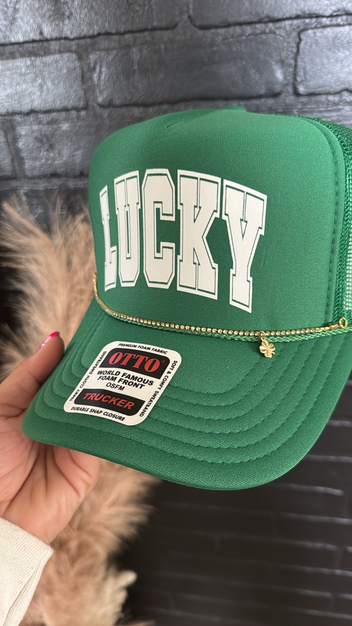 Luck Hat with charm