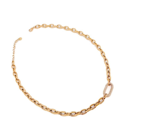 Michaela Diamond Chain Necklace