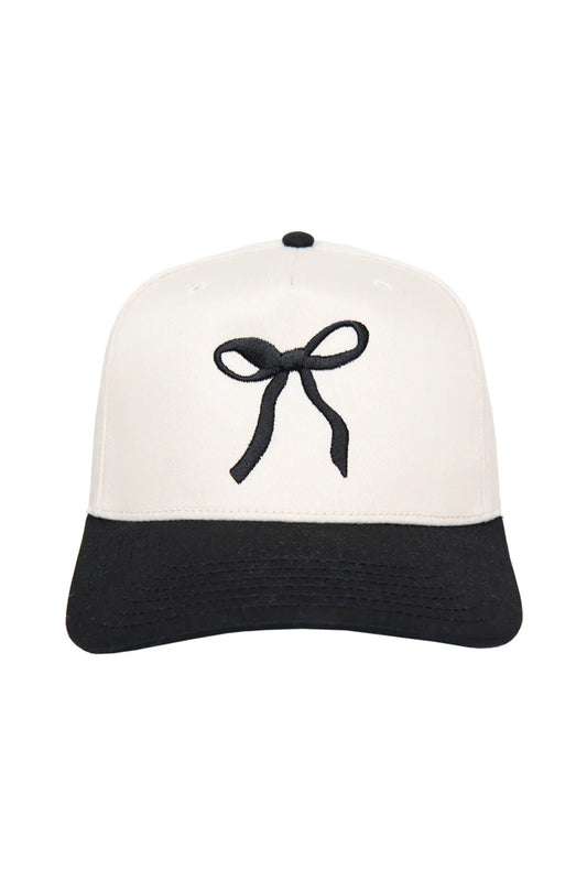 Bow Two Toned Hat