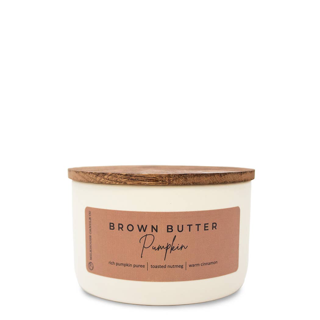 Brown Butter Pumpkin Signature Statement Candle