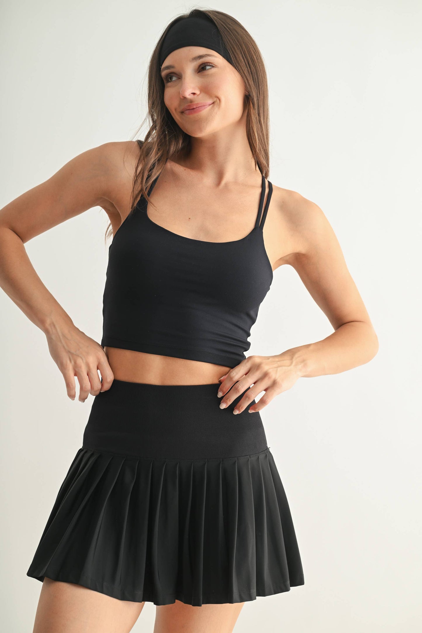 Venice Cloud Light Criss-Cross Sports Bra