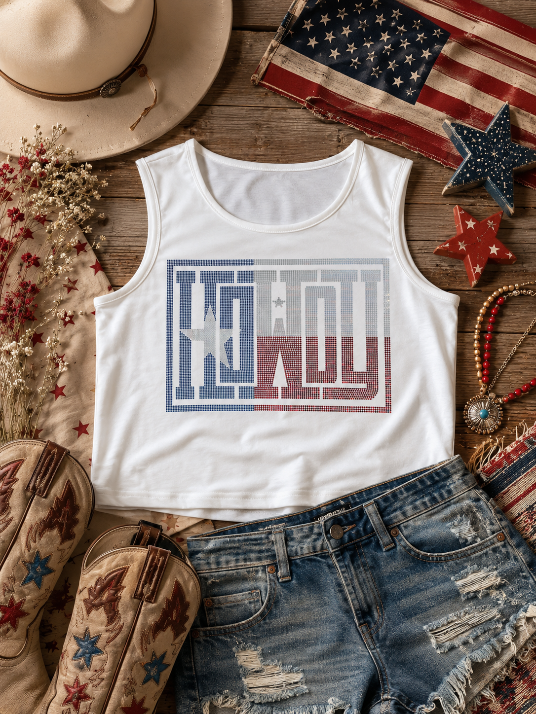 Howdy July Tank