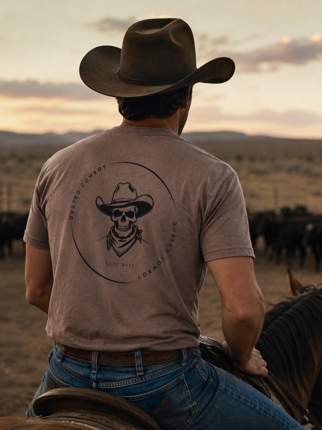 Dusted Cowboy Graphic