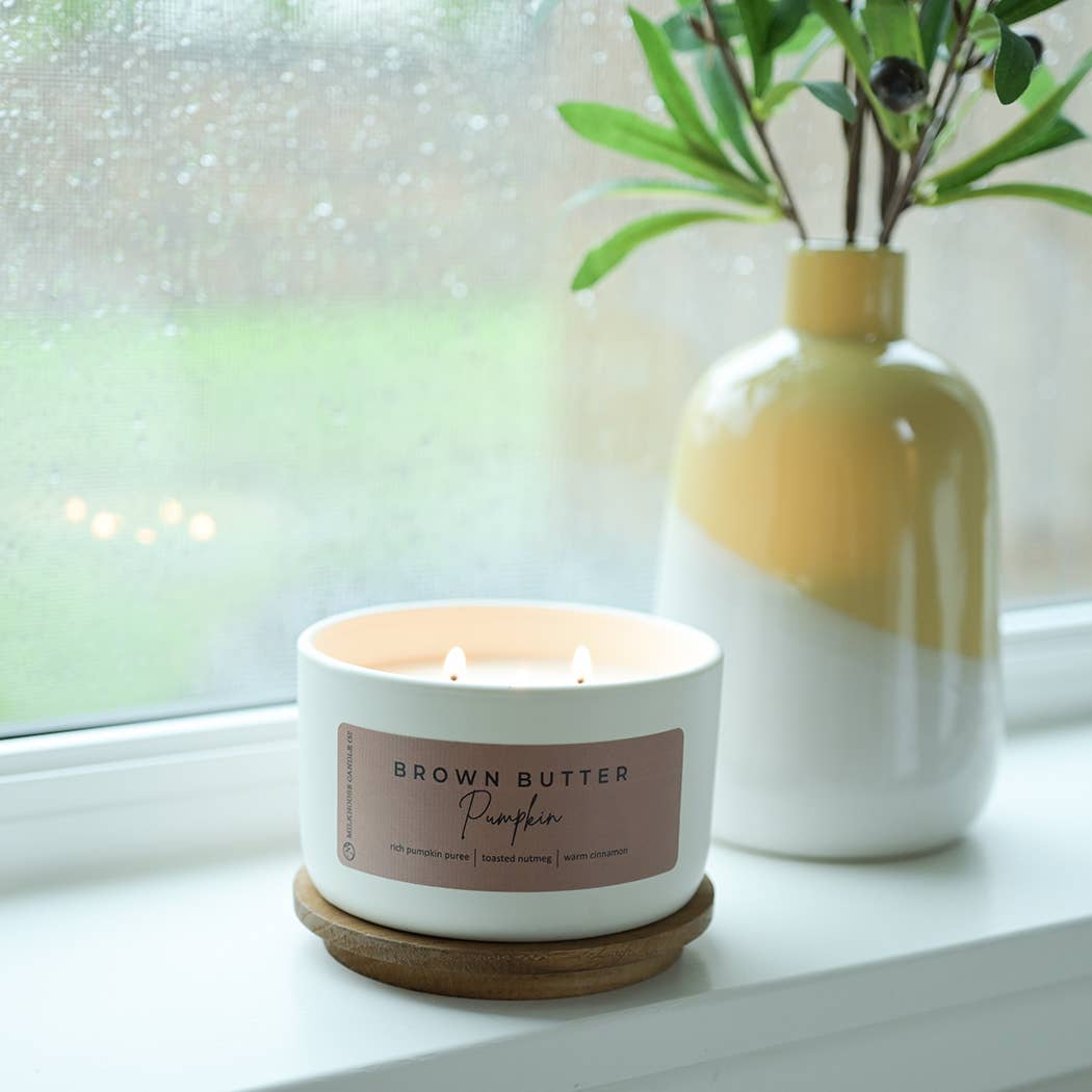 Brown Butter Pumpkin Signature Statement Candle
