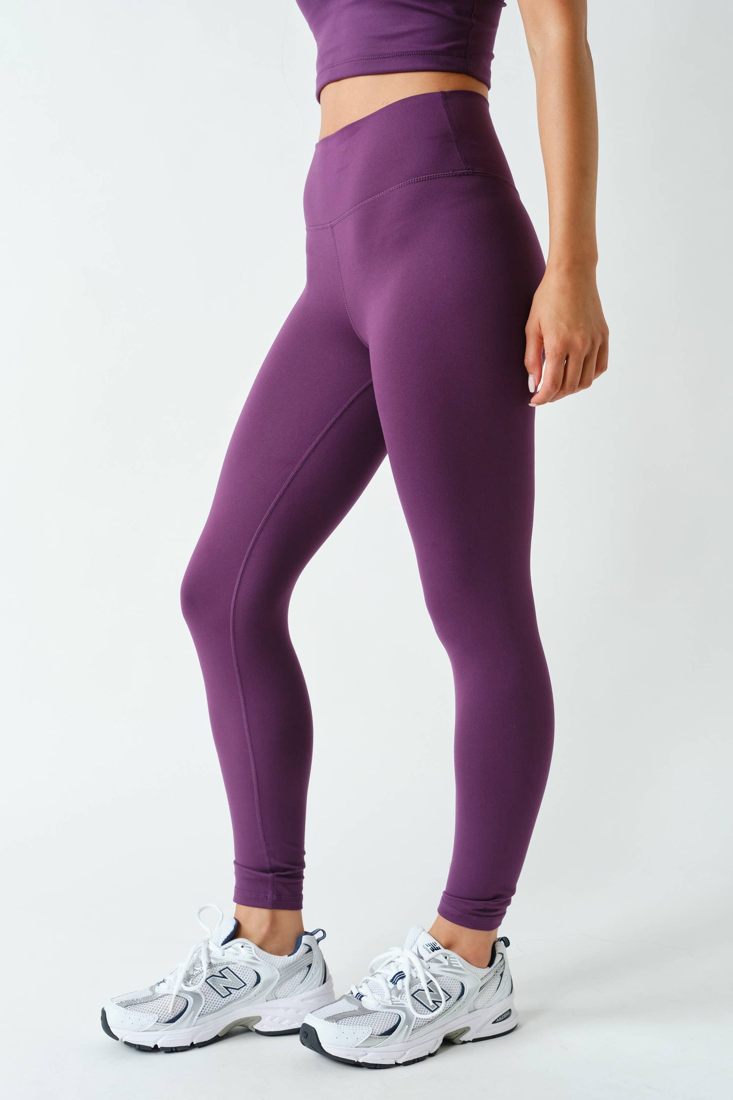 Venice Cloud Contour Leggings - Purple Iris