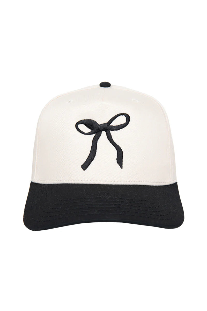 Bow Two Toned Hat